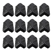 12 шт./лот динамик защитный уголок шкафа правый угол звуковая коробка протектор акустические шкафы гитарный усилитель Угловой протектор