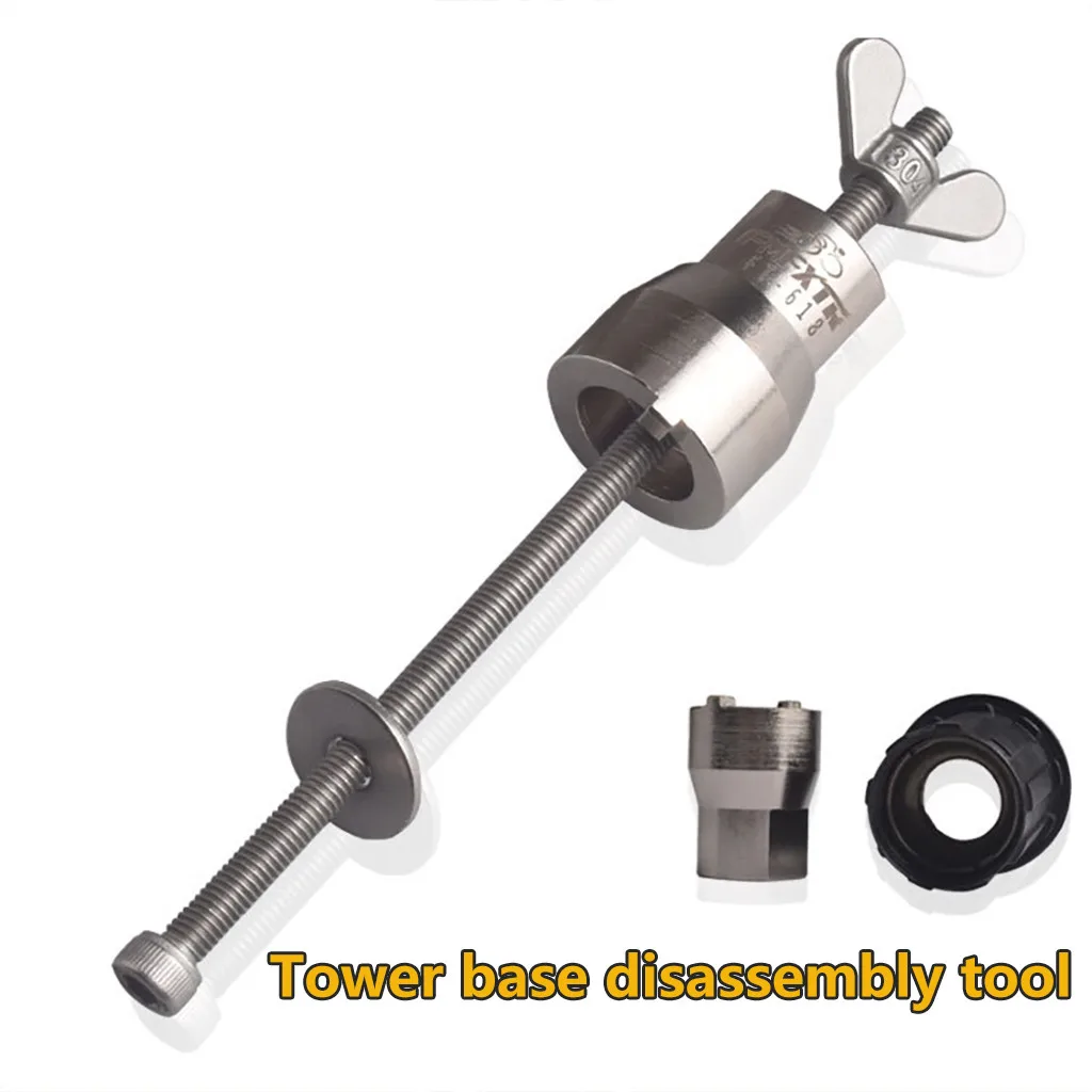 Bicycle Upgraded Version Drum Tower Base Tool Remove The Wrench slot installation Sleeve Drum Tower Foundation Tool#YL5