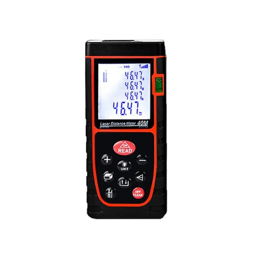 40M/60M/80M/100M Laser Distance Meter Hand-held Laser Rangefinder Electronic Roulette Trena Laser Tape Measure Range Finder 40M/60M/80M/100M Laser Distance Meter Hand-held Laser Rangefinder Electronic Roulette Trena Laser Tape Measure Range Finder