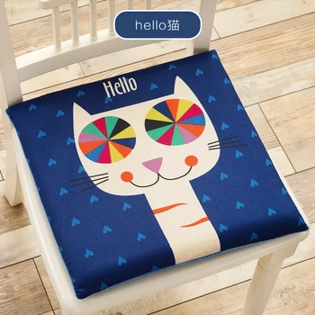 

Cat Pillow Chair Cushion Home Seat Cushion Pad Winter Office Bar Chair Back Seat Cushions Sofa Pillow Buttocks 2019 NEW CC50ZD