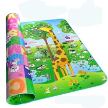 Детский игровой коврик 0,5 см толстый ползающий коврик двойная поверхность Детский ковер развивающий коврик для детей игровой коврик