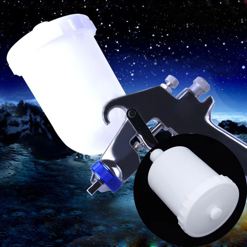 Воздушный гравитационный пистолет для распыления краски пластиковый стакан