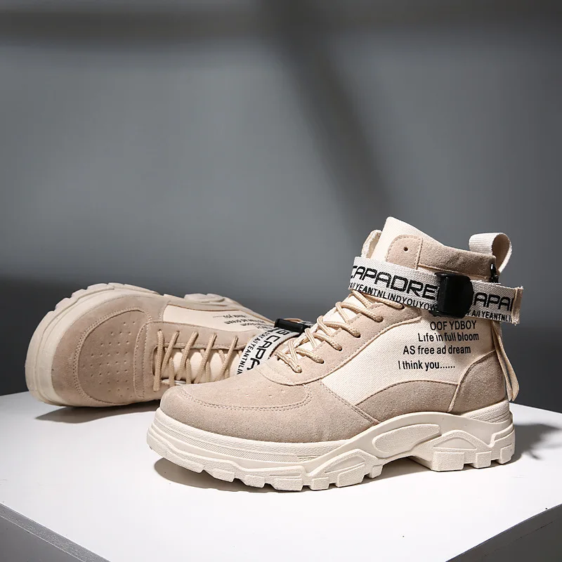 2019 Autumn Martin Boots Hight-top Workwear Men's Boot British Style Tide Ride Desert Boots Fashion Street Tube Men Shoes
2019 Autumn Martin Boots Hight-top Workwear Men's Boot British Style Tide Ride Desert Boots Fashion Street Tube Men Shoes