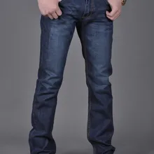 Весенние и летние мужские джинсы, мужские тонкие прямые брюки, мужские брюки, мужская одежда