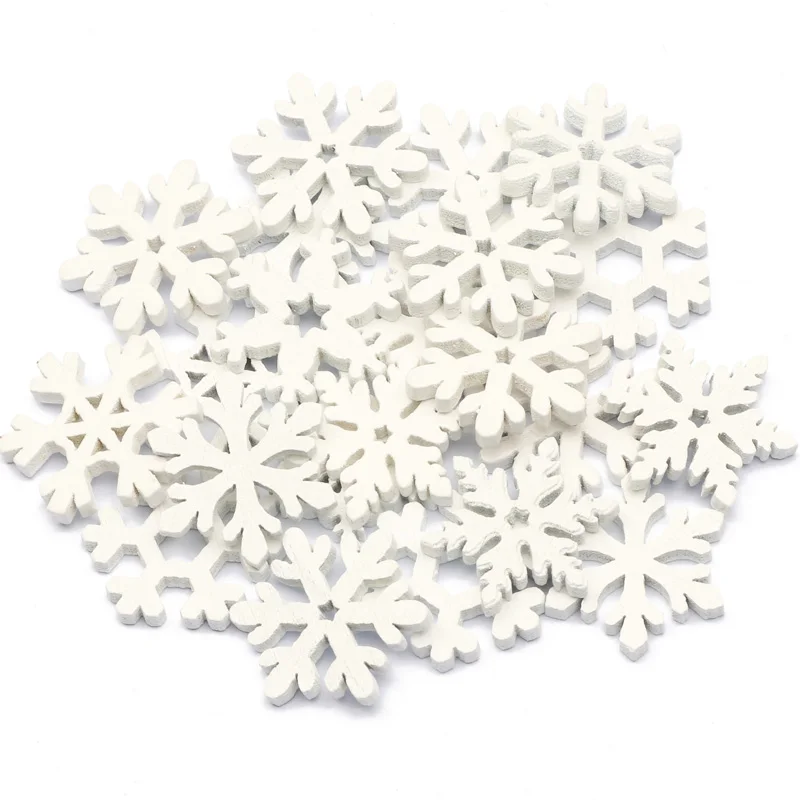 Beistle Mini Snowflake Christmas Cutouts-10 Pcs, 5, White 