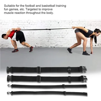 

Adults Children Training Belt Adjustable Football Equipment Basketball Soccer Agility Aid Assistance Defensive Speed Reaction