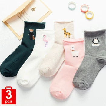 

Spring and summer socks women Curled sock Cotton Women's socks Cartoon Breathable Slip-resistant Fashion New
