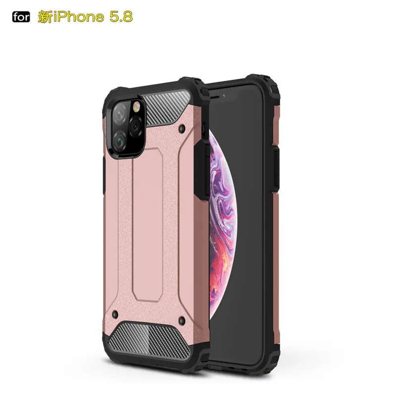 Чехол Scorpio Armor для Apple iPhone 11 Pro Max X XS XR 8 7 Plus 6 6S 5 5S SE военный класс прочный защитный чехол для телефона 100 шт