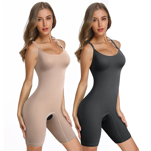 Women Full Body Shaper Firm Tummy Control Shapewear Bodysuit Waist Trainer  Cincher Corset Tummy Control Thigh Slimmer Shapewear - Shapers - AliExpress