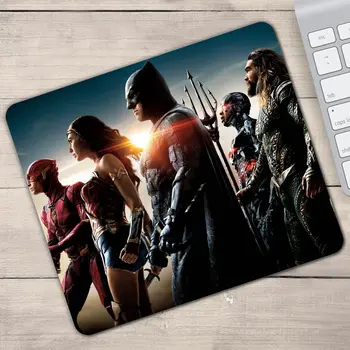 

Popular Justice League Rectangle Mouse Pad Keyboard Computer PC Rubber Office Gaming Gamer Carpet Mause Mice Mat Desk Mousepad