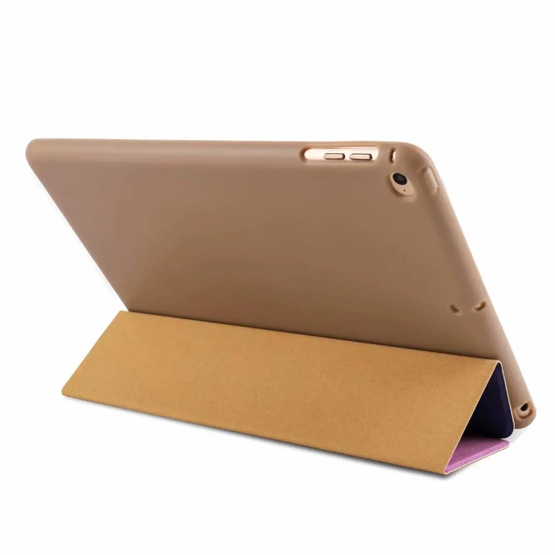 Мягкий для iPad 9,7 чехол TPU ударопрочный A1822 Чехол для iPad 9,7 чехол трехслойный защитный чехол с подставкой