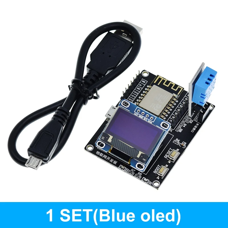 TZT ESP8266 Wetterstation DIY Kit IOT Starter Kits für Arduino mit 0,96 OLED Display D1 MINI ESP-12F Modul – Detail 15