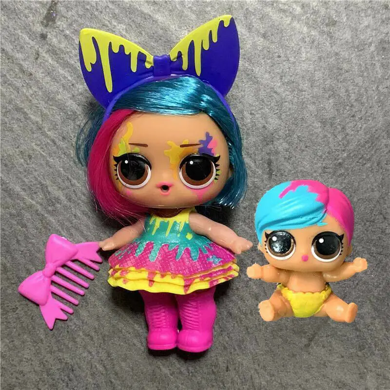 Color Change Original Lol Surprise Doll Splatters Hairgoals Makeover S5 ...