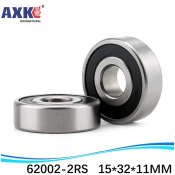 

Double Shielded Deep Ball Bearings Large Breadth Special Bearings 62002 2RS 62002-2RS 949100-3660 317-2RS B15-70D 15*32*11mm AXK