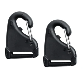 

2 Pcs Nylon Clip Hooks Clip Snaps Hook Kayak Accessaries Outdoor Sports