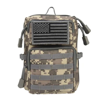 

Men WomenOutdoor Sports EDC Bag Phone Holder Pouch Camping Hiking MOLLE System Backpack Utility Waist Bag