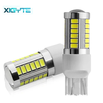 

2x High Quality 7443 7440 T20 LED Car Turn Signal Light 33SMD 5630 Auto Reverse Tail Brake Bulb DRL Light 12V White Yellow Red