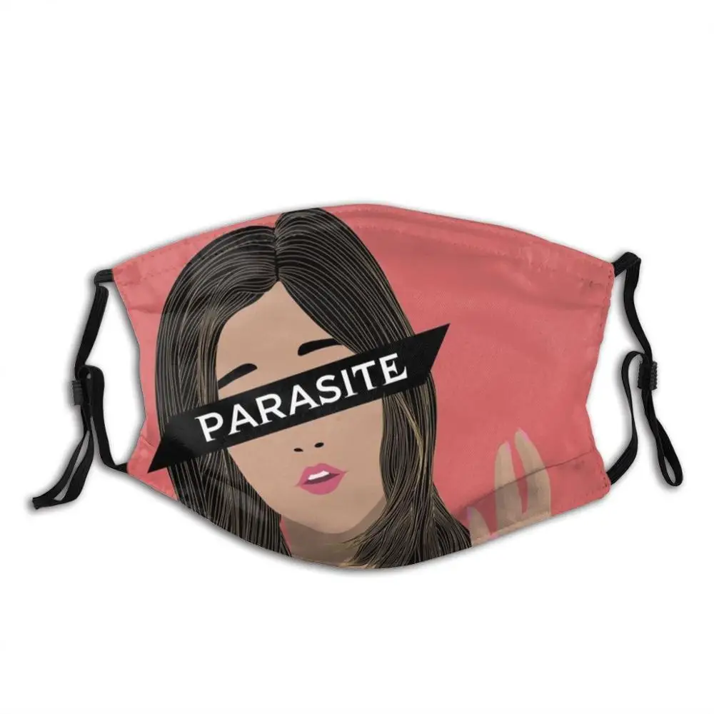 Parasite ( 2019 ) | Character Art Kim Ki - Jung Face Mask With Filter Cedric Vu Film Movies Cinema Bong Аксессуары для одежды