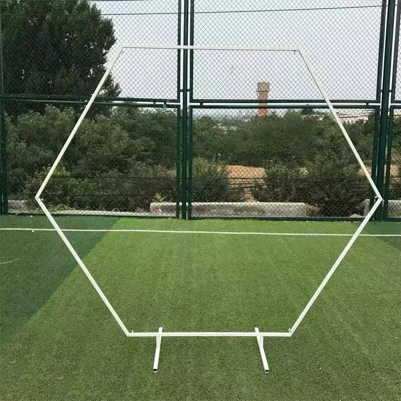 Wedding-Arch-Background-Hexagonal-Wrought-Iron-Shelf-Decorative-Props-DIY-Round-Party-Background-Shelf-Flower-with