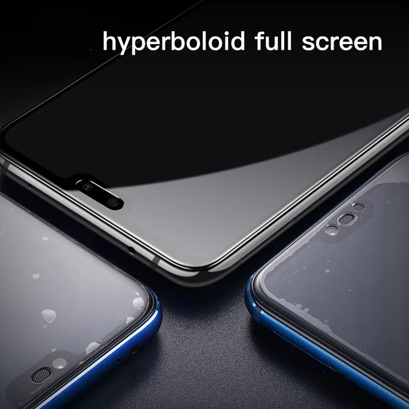 Закаленное стекло с полным покрытием 9D для Huawei P20 30 HD пленка защиты экрана от