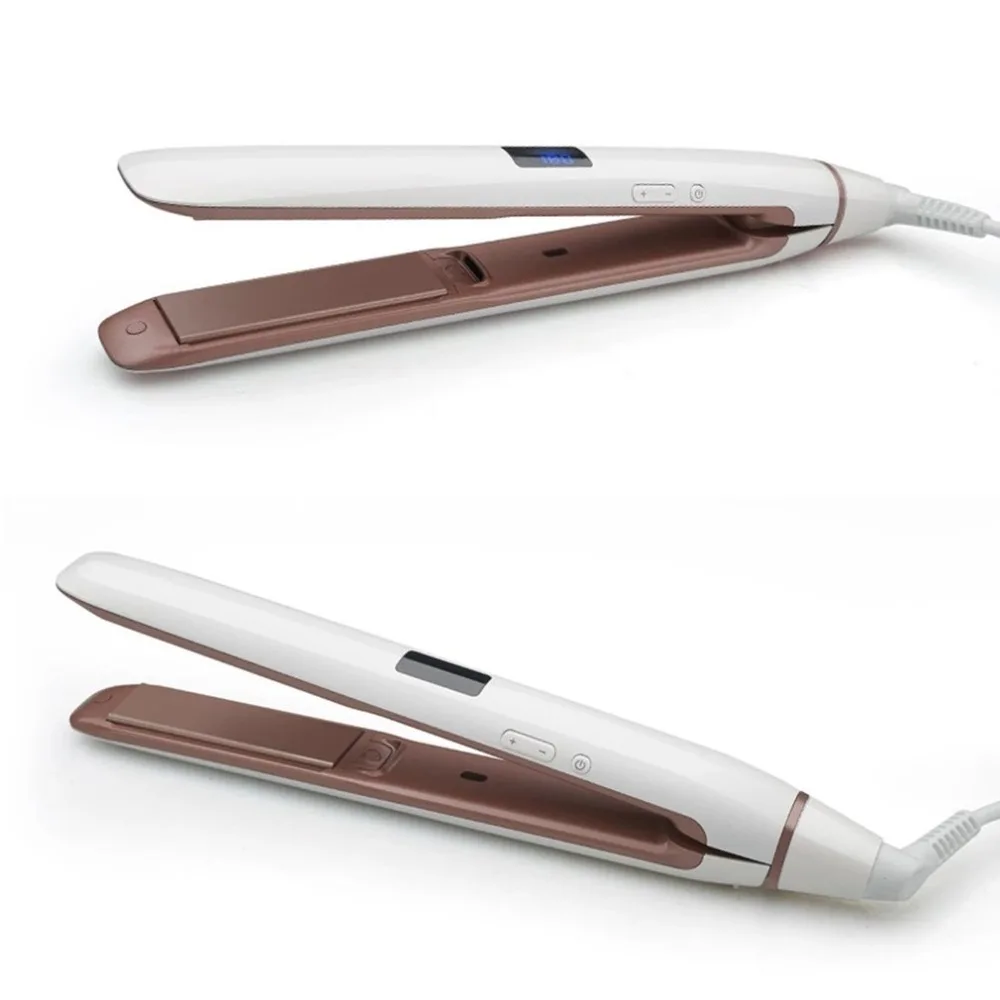 

Digital Display Ceramic Splint Does Not Hurt Hair Dual-Use Straightening Plate