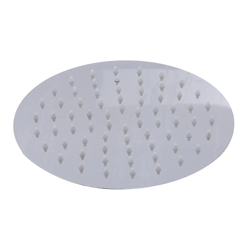 Aço inoxidável chuveiro chuva cabeça, ultra-fino chuveiro