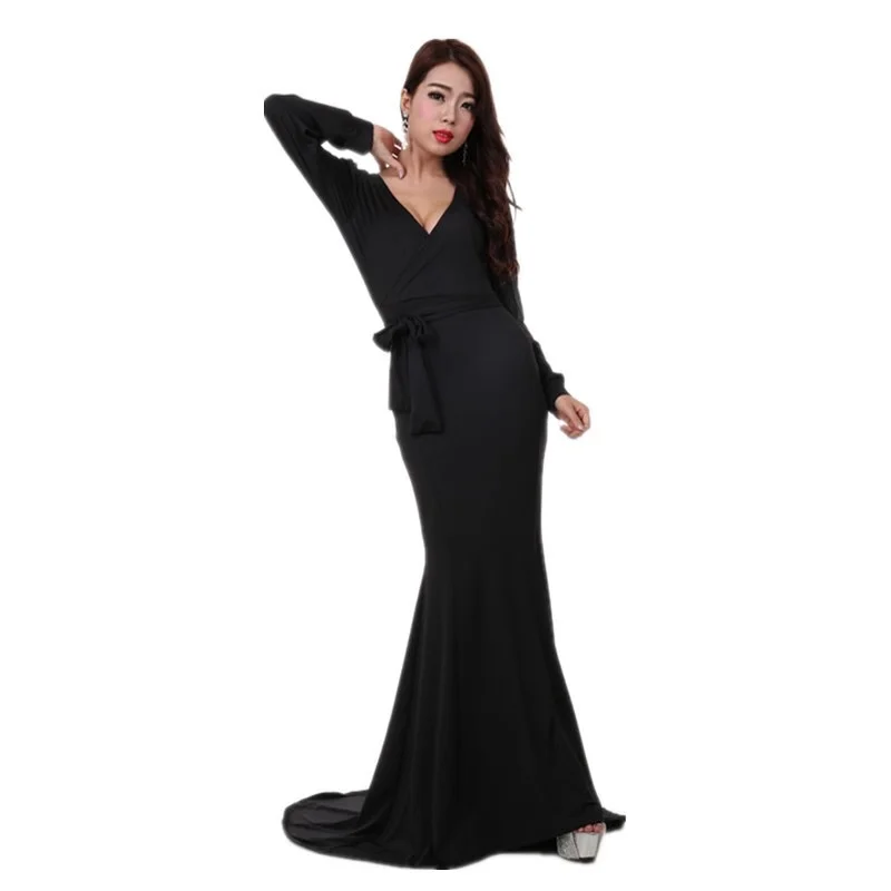 JS202J Dress Европейское и американское вечернее платье рыбий хвост|Платья| |