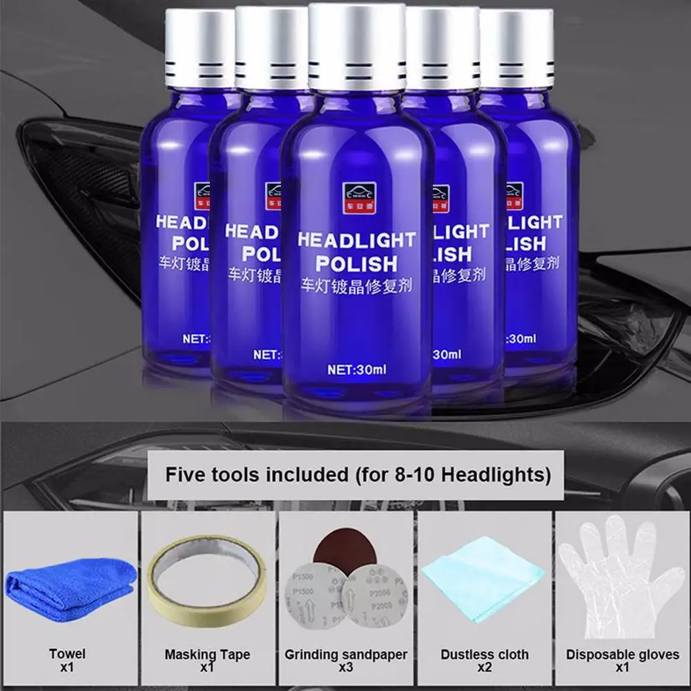Автомобиль Leadlight ремонтная лампа в форме проливающейся жидкости восстановление полировка ремонт агент абажур ремонт отбеливатель чистящее средство покрытие инструмент