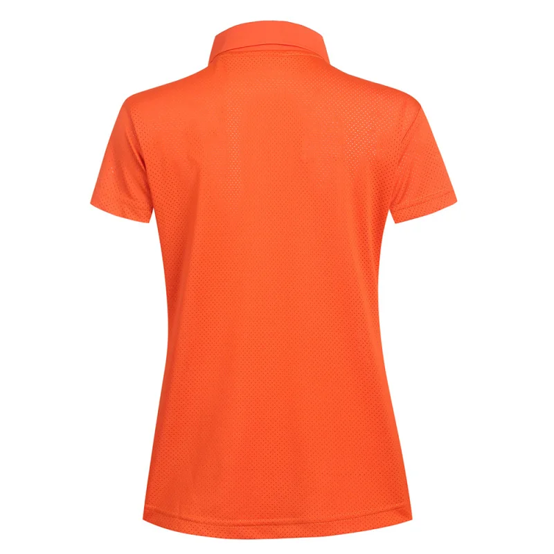Badminton camicie a maniche corte uomo/donna asciugatura rapida traspirante outdoor running Fitness esercizio allenamento Polo magliette Tennis - immagine 5
