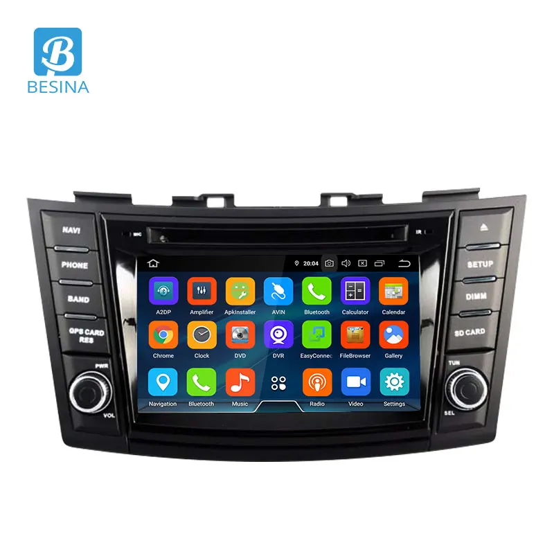 Perfect Besina Android 9.0 Car DVD Player For SUZUKI SWIFT 2011 2012 2013-2015 Multimedia GPS Navigation WIFI 2 Din Car Radio 64G Stereo 1