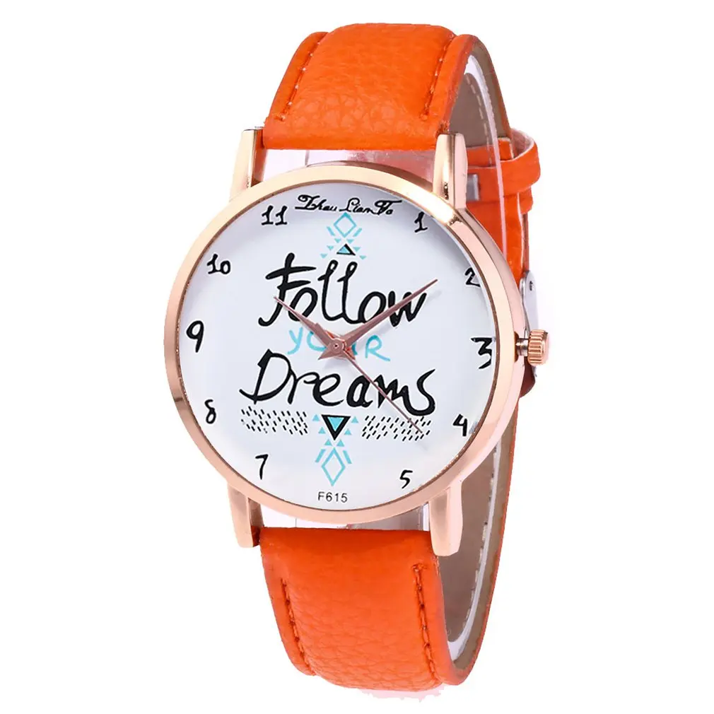 Топ бренд класса люкс девушка Quartzwatch модные кожаные кварцевые часы женские наручные часы девушка часы waemale