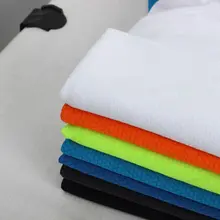 Хорошее качество трикотажные ткани Джерси полиэстер футбол ткань для шитья мужчин спортивная футболка 45x150 см/шт KB05