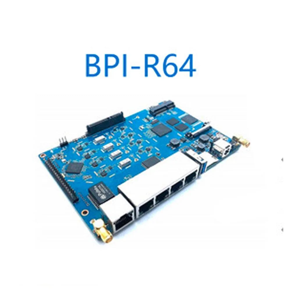Новое поступление Banana PI BPI R64 MT 7622 Opensource маршрутизатор с 12V 2A DC мощность