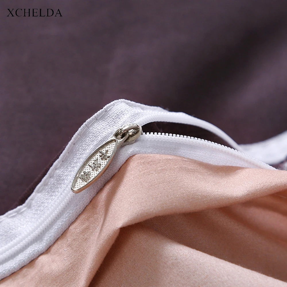 Heart Comforter Duvet Cover Bed Sheet set Double Queen King Size Bedding Set Pink Cotton Adult linens Home Textile bedspread