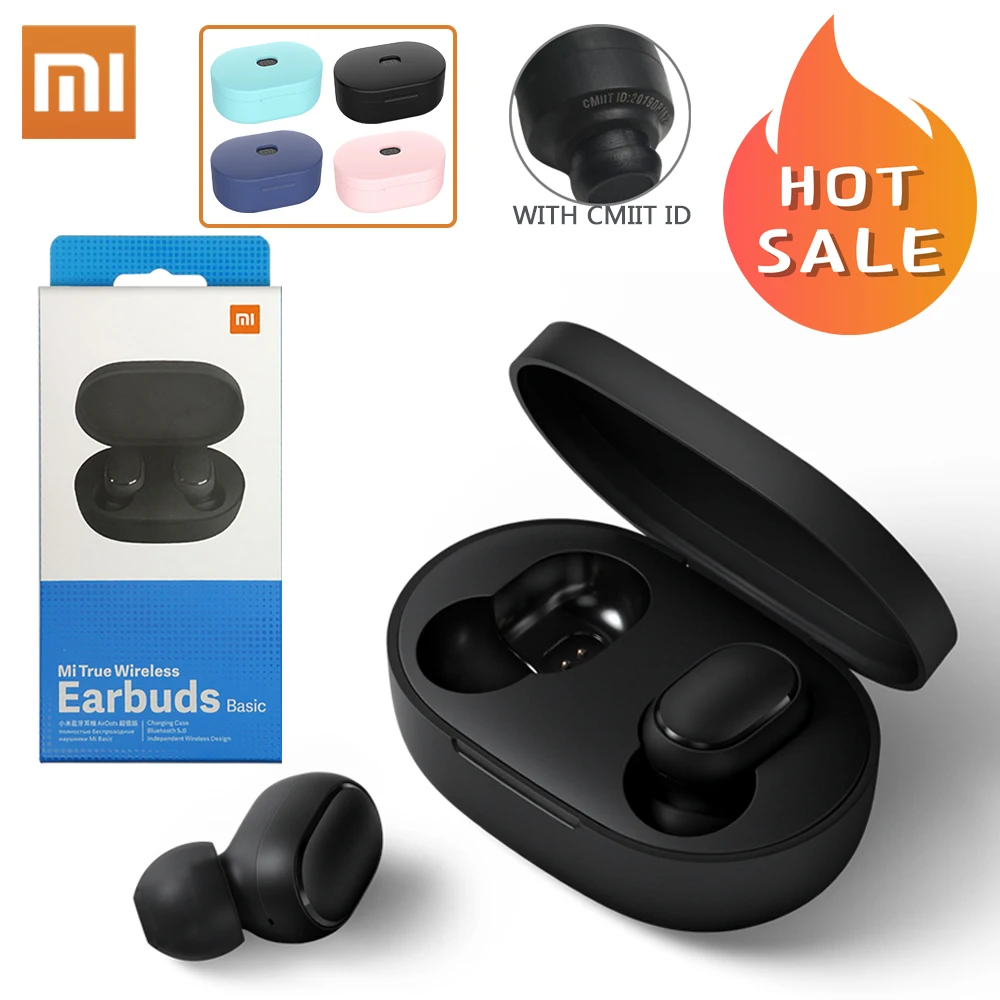 Оригинальные Xiaomi Redmi Airdots TWS беспроводные Bluetooth наушники стерео бас с микрофоном Handsfree Bluetooth 5,0 AI Control|Наушники и гарнитуры| | АлиЭкспресс