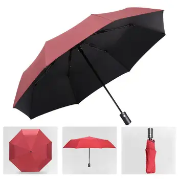 

Mini Automatic Umbrella Rain Women 5 Folding Fashion Umbrella Rain Women Ultralight UV Parasol Travel Outdoor Kids Men Umbrella