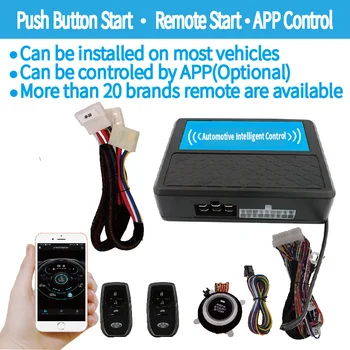 

Push start Remote engine Start for Toyota motor 4G or 2G smart phone APP control vehicle module is optional