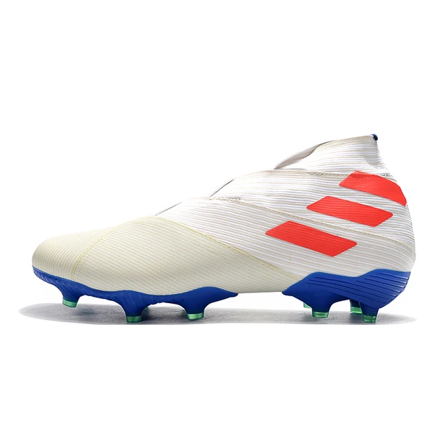 Adidas Nemeziz 19+ Fg High Cut Bandage Waterproof Fg Football Shoes Sneakers Boots Turf Boots Men's Boots 40-45 Soccer Shoes - AliExpress