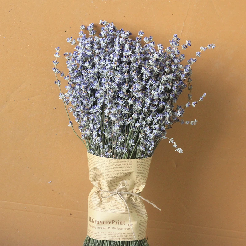 

Denisfen Dried Flowers Lavender Bouquet Flower Decorative Floral Branch Home Wedding Decoration Arrangements 2019 New Flowers