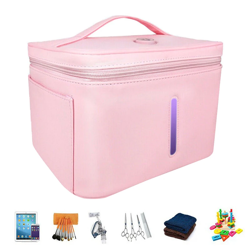 

Portable UV Disinfection Bag Mask Glasses Underwear Sterilization Cleaning Bag Multi-function 250X 200X160 mm WWO66