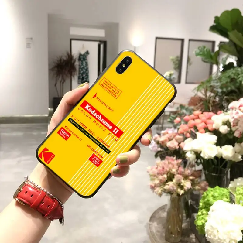 PENGHUWAN Japanese brand film Fashion Soft Kodak Black Phone Case for iPhone 11 pro XS MAX 8 7 6 6S Plus X 5S SE XR case