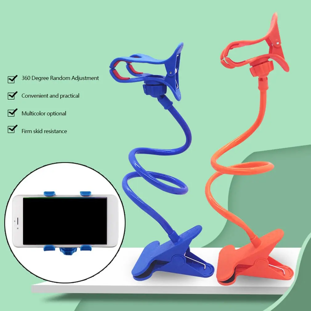 

Universal Cell Phone Holder Long Arm Lazy Mount Bracket Stand for Desk Bed 360 Degree Flexible Car Phone Holder stand