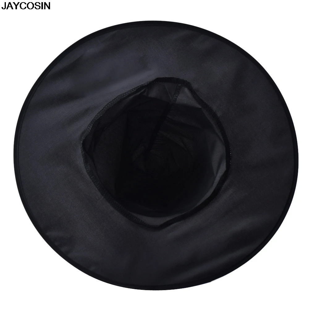 JAYCOSIN 5 шт. шляпа реквизит для дома широкая надежная женская черная шляпа ведьмы для Хэллоуина вечерние аксессуары для Хэллоуина 9828
