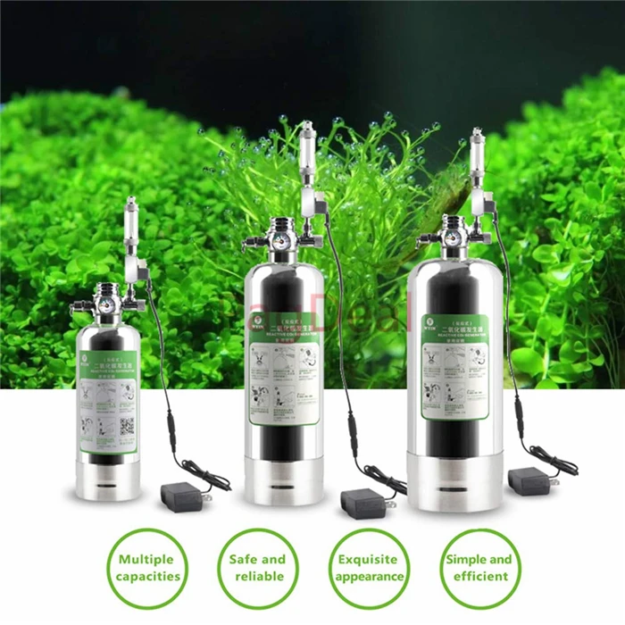 Diy Aquarium Co2 Generator System Kit Plant Fish Tank Co2