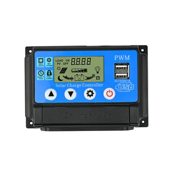 

SUNYIMA 50A 12V/24V LCD Solar Charge Controller 40A 30A 20A for Solar Panels Regulator Controller Battery Lamp Current Display