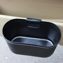 Мини Автомобильный мусорный бак подвеска мусорный бак автомобильный ящик для хранения автомобиля двойной-открытый мусорный бак аксессуары для салона автомобиля