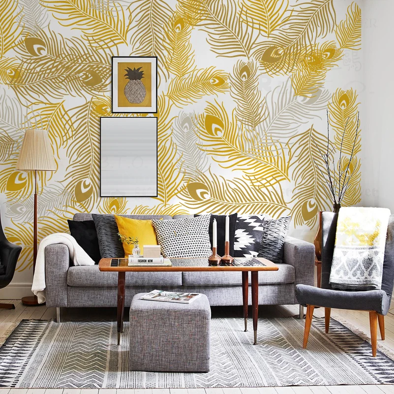 Pochoir Mural Réutilisable En Forme De Vigne – 34 X 11,5 Cm