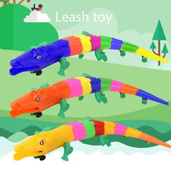 

LED Light Music Electric Toy Boy Child Gift Belt C-rocodile Light Toy Baby Toy