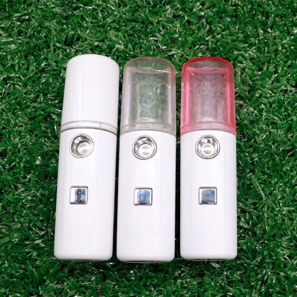 Mini Cosmetic Face Evaporating Instrument Usb Charging Nano Spray Water Tank Mini Steamed Face Humidifier Portable 2
