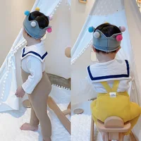 Spanish Spring And Autumn Models High Waist Suspenders Cropped Pants Baby Big Butt Leggings Baby Leggings 3